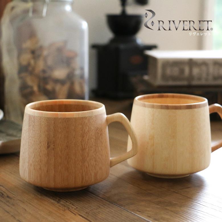 リヴェレット フランマグ木製コーヒーマグ