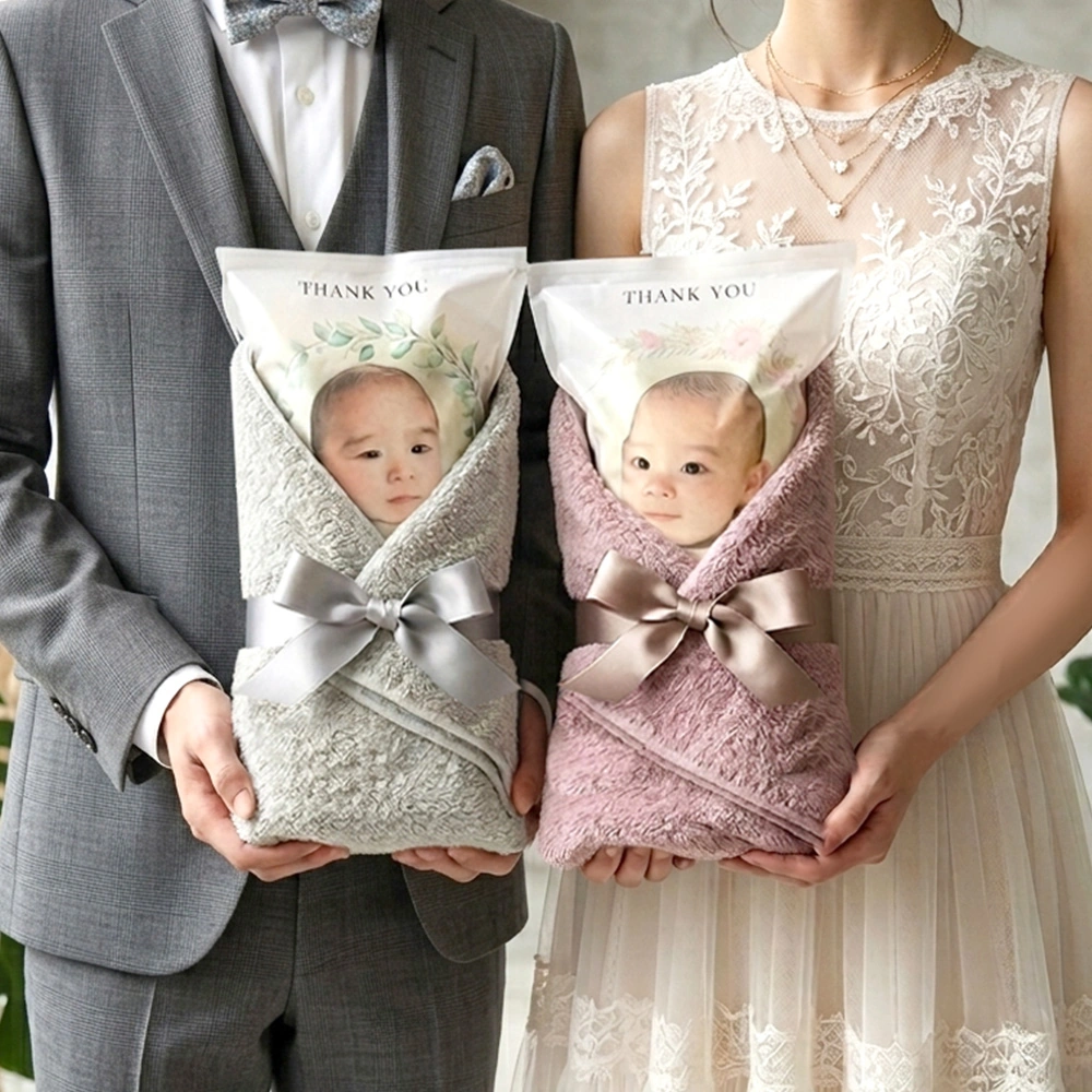 結婚式 体重米 今治タオル付き 新郎新婦セット｜ベルビーWebshop本店