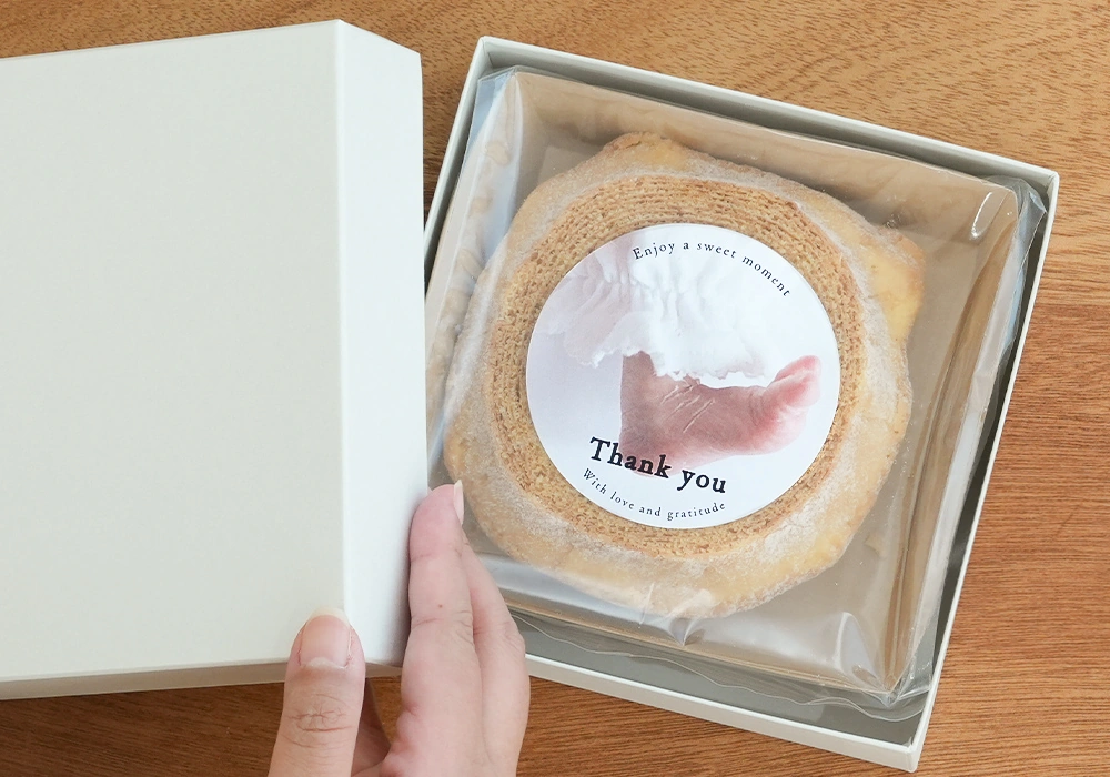 贈り物にふさわしい、上品なボックス入り