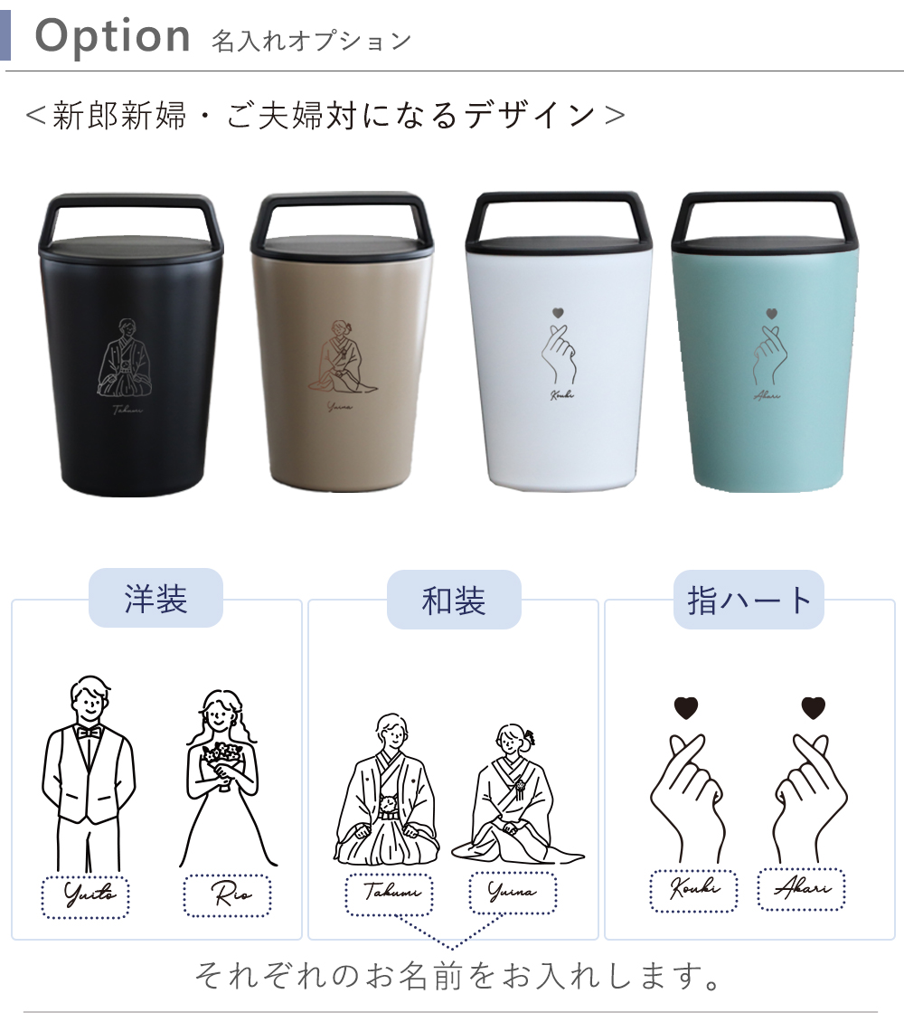 オプション名入れ+1100円