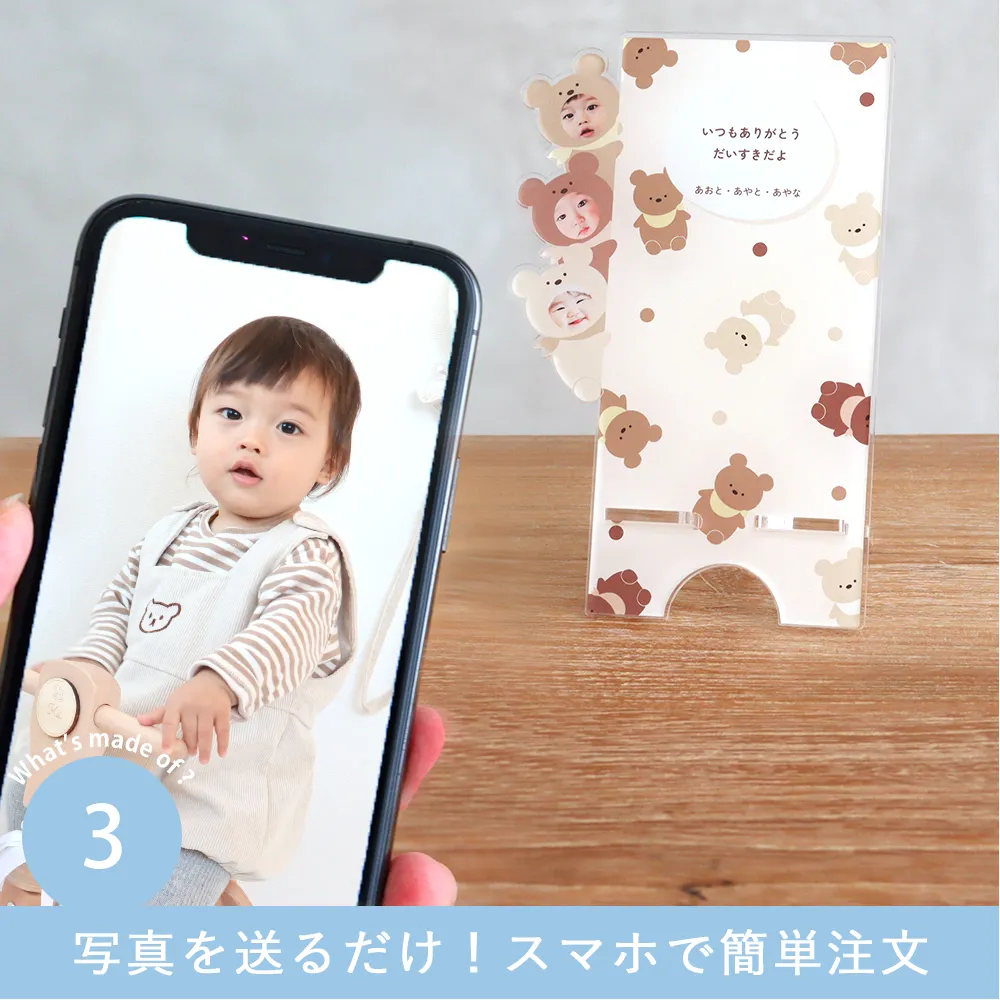 Point. 3　写真を送るだけ！スマホで簡単注文 