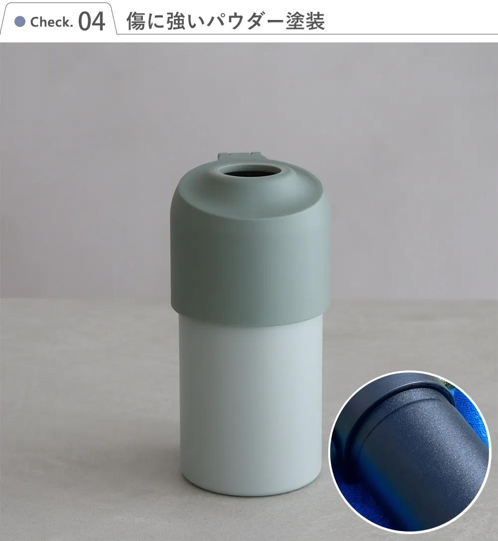 ボトル イン ボトル 折りたたみハンドルタイプ check4.飽きの来ないグラデーションカラー