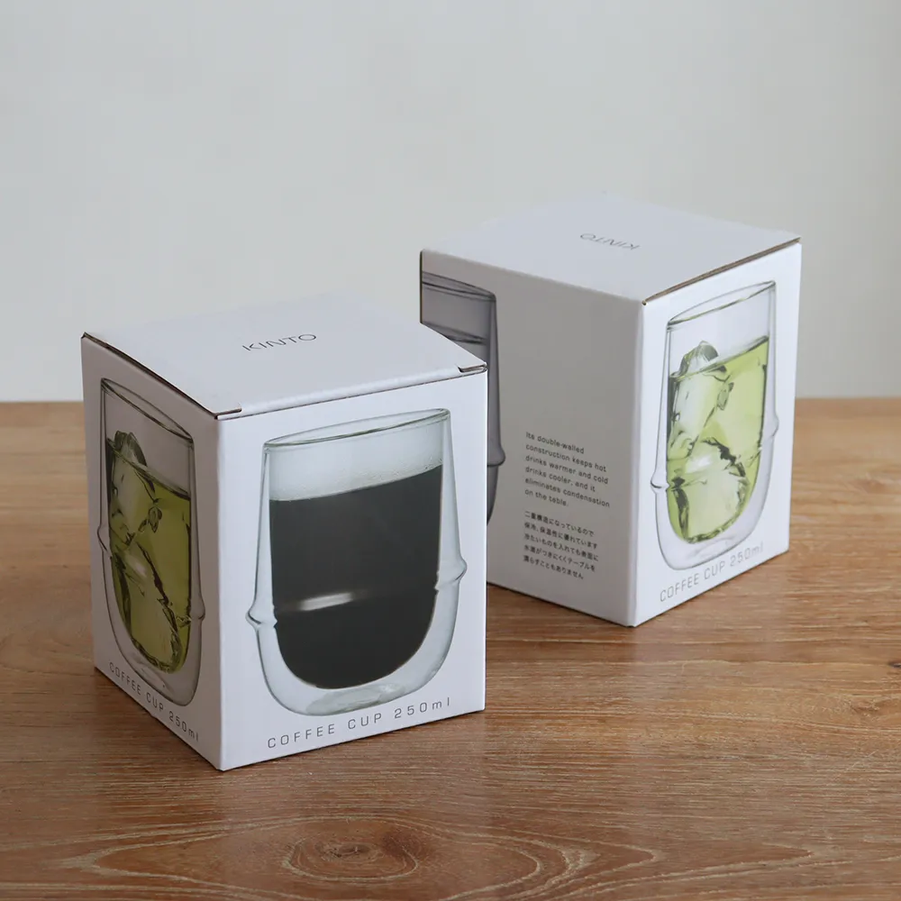 【結婚式 電報 ギフト】KRONOSダブルウォール コーヒーマグペアセット