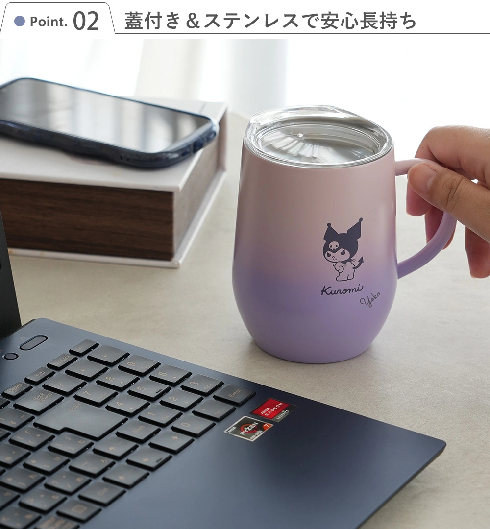 2.蓋付き＆ステンレスで安心長持ち