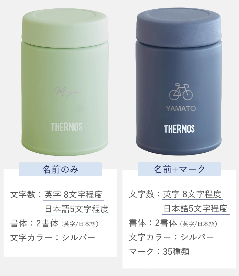 名入れオプションについて