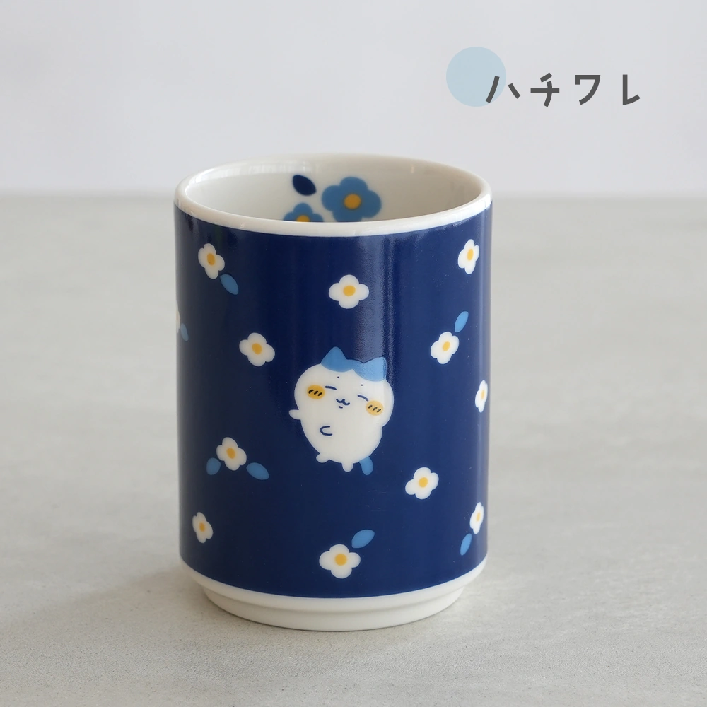 名入れ】ちいかわ フラワーガーデン 寿司湯呑｜ベルビーWebshop本店