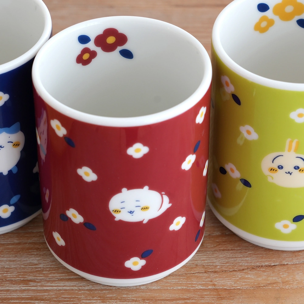 ちいかわ フラワーガーデン 寿司湯呑｜ベルビーWebshop本店