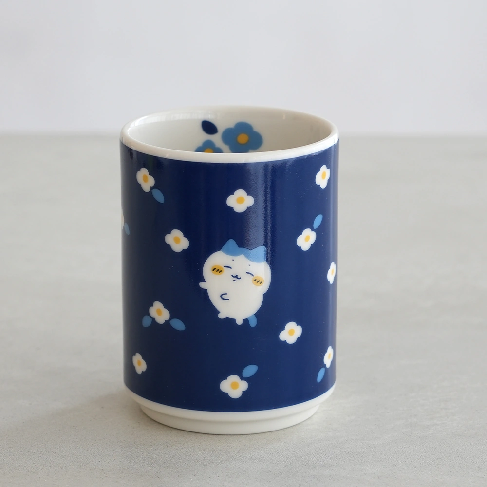 名入れ】ちいかわ フラワーガーデン 寿司湯呑｜ベルビーWebshop本店