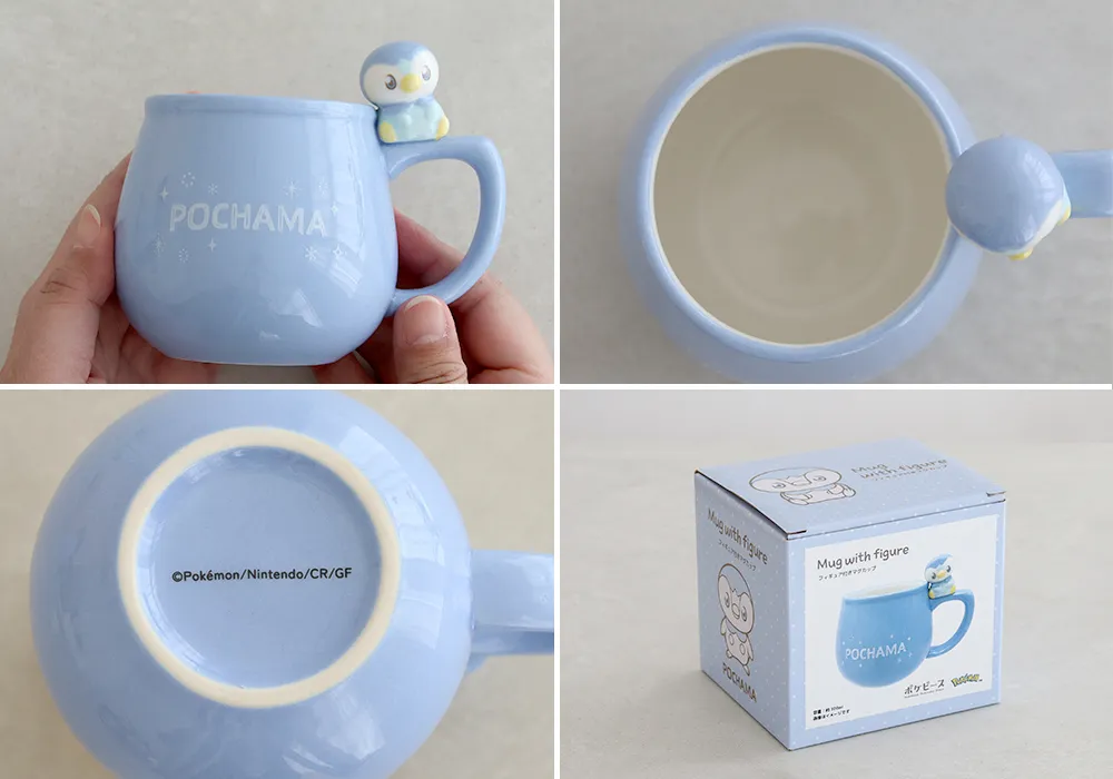 ポケピース フィギア付きマグカップ ポッチャマ｜ベルビーWebshop本店
