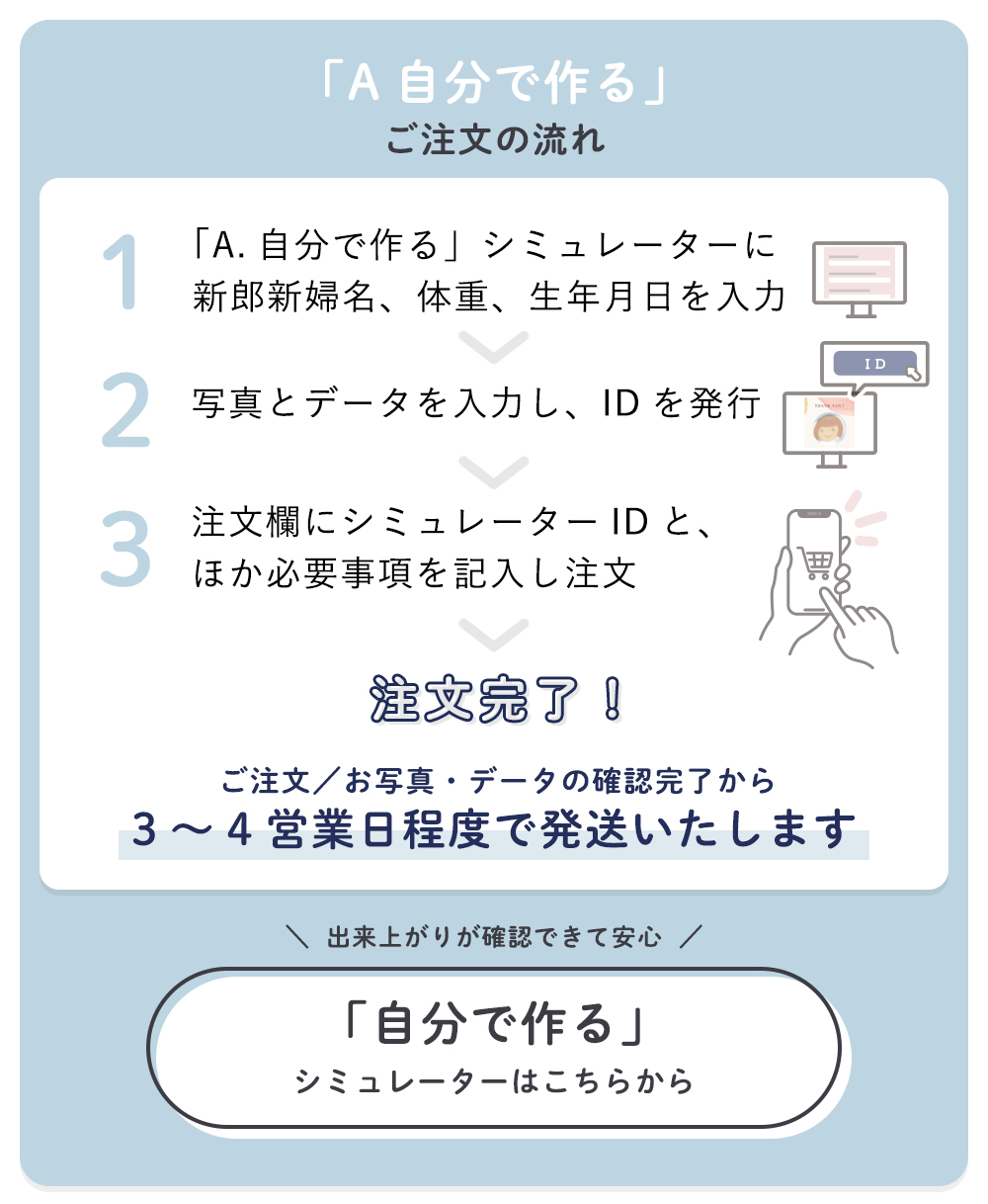 「自分で作る」