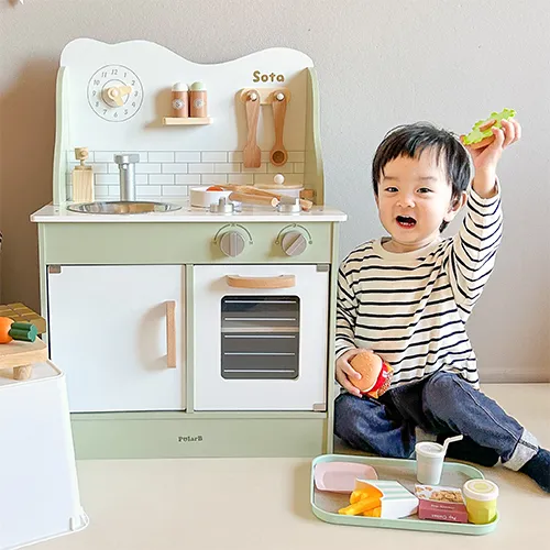 ポーラービー（PolarB）名前入りおままごとキッチン