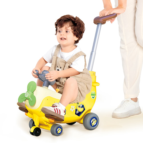 名前入り 回るプロペラ!バナナひこうき