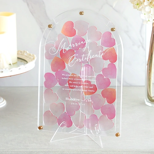 アクリル ウェディングドロップス A4/A3サイズ 30～120名用