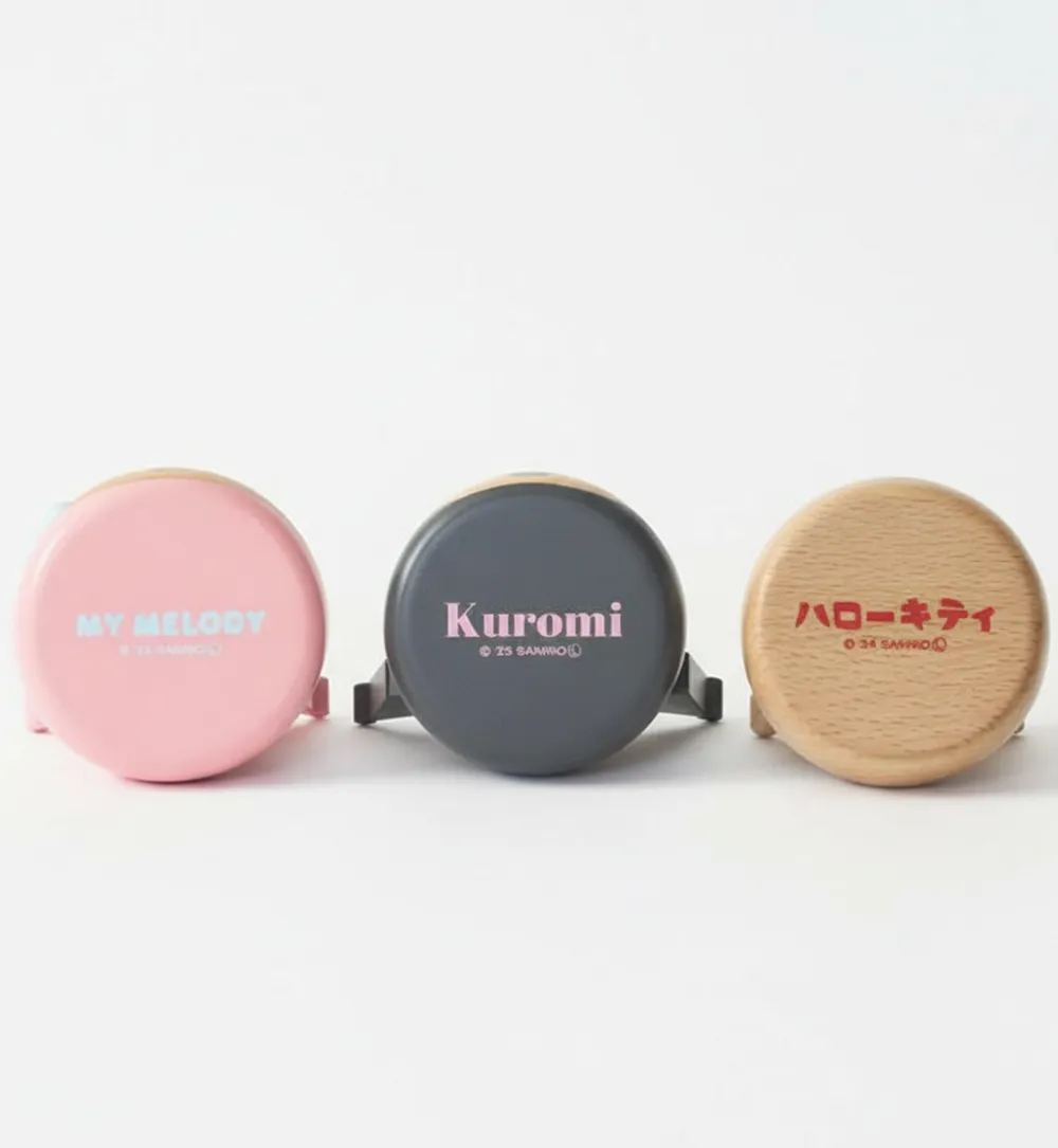 サンリオ 木製スマホスタンド ハローキティ マイメロディ クロミ