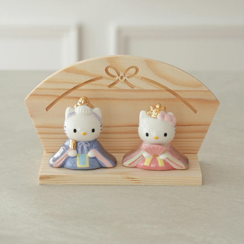 初節句 ひなまつり 雛人形】ハローキティ 磁器ひな人形｜ベルビー