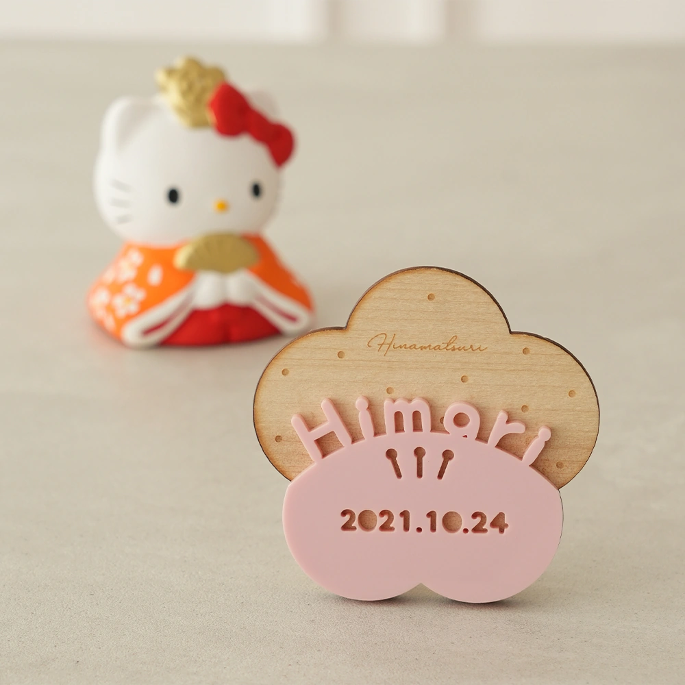 初節句 ひなまつり 雛人形】ハローキティとひなまつり 日本製 五人飾り