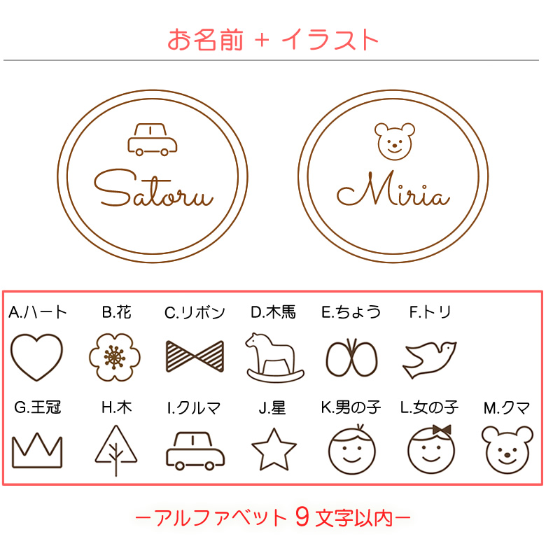 ファーストウッディバイク名入れについて