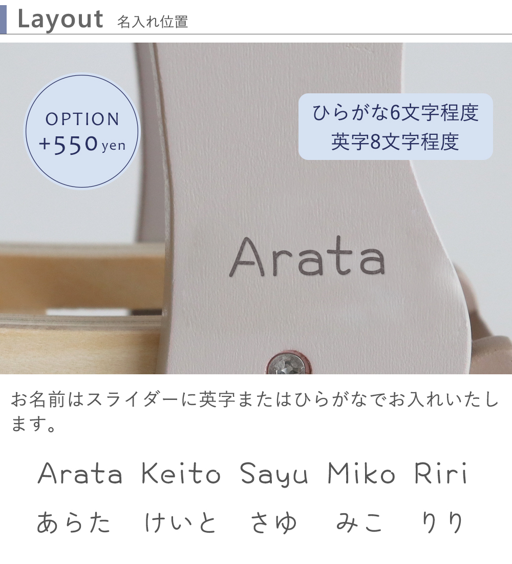 名入れについて