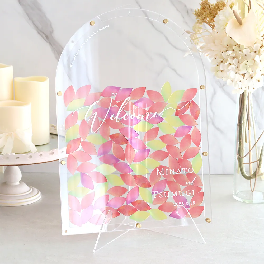 アクリル ウェディングドロップス A4/A3サイズ 30～60名用