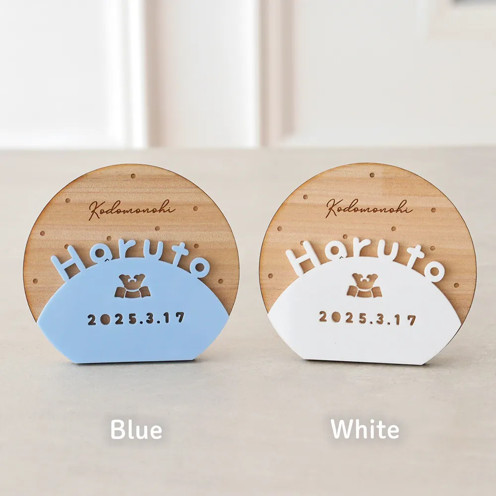 カラー2アクリルプレート付き