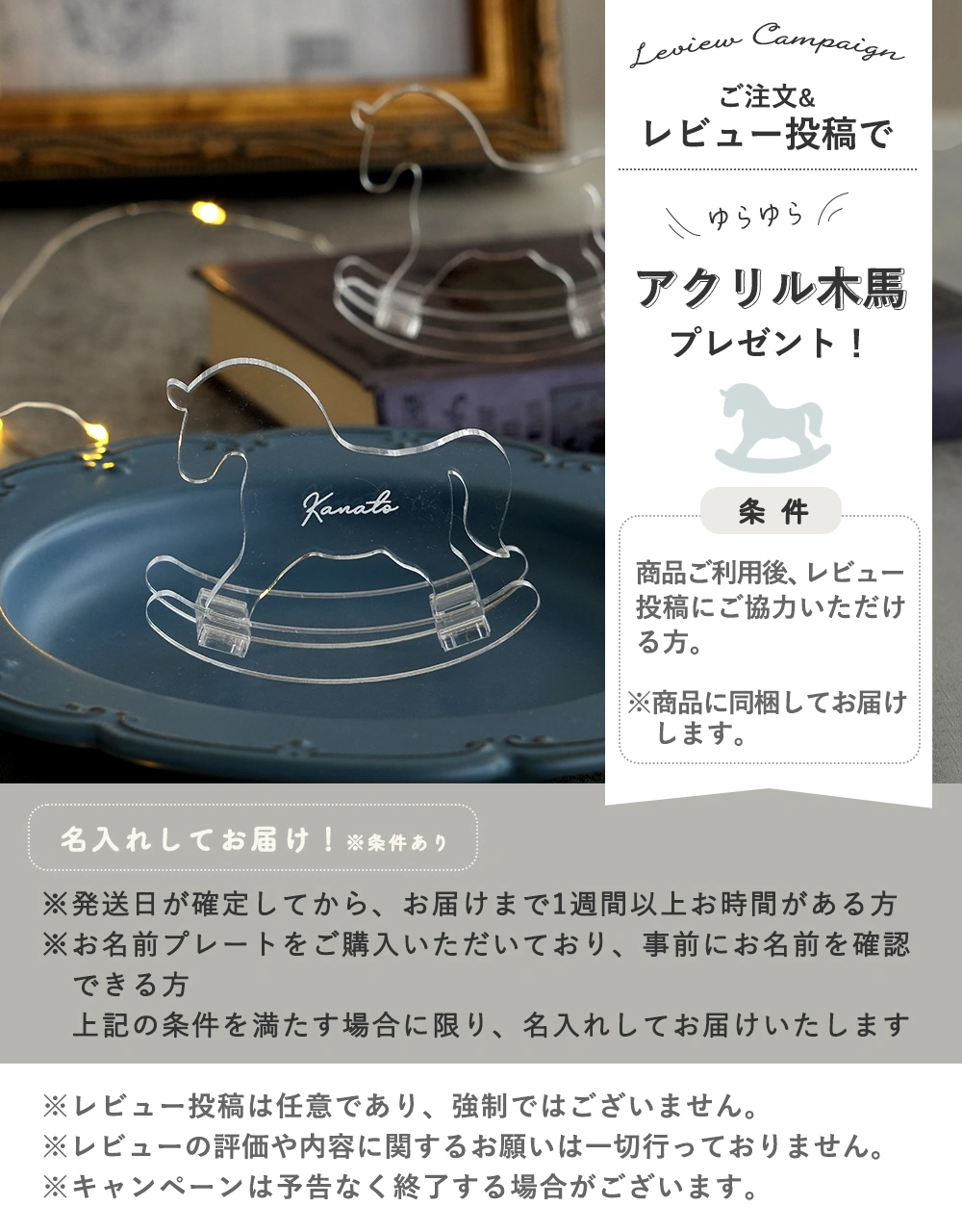 レビューキャンペーン