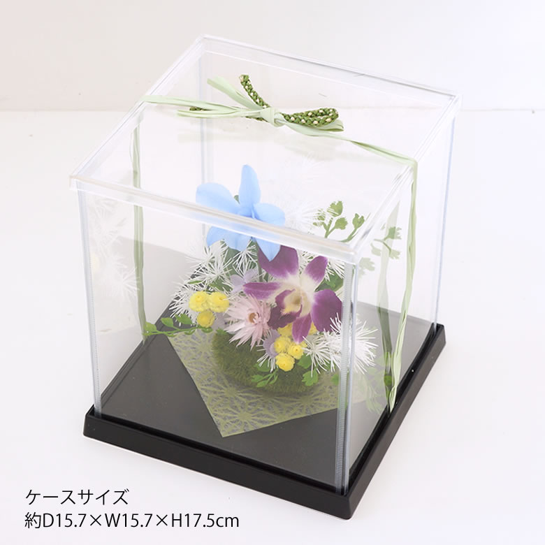 クリアケースにお入れしてお届けします