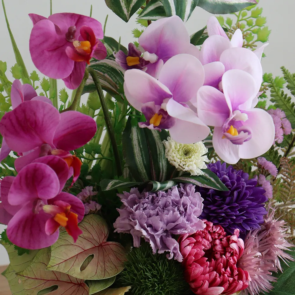 プリザーブドフラワー 仏花 お供え花 紫檀（したん）｜ベルビーWebshop本店