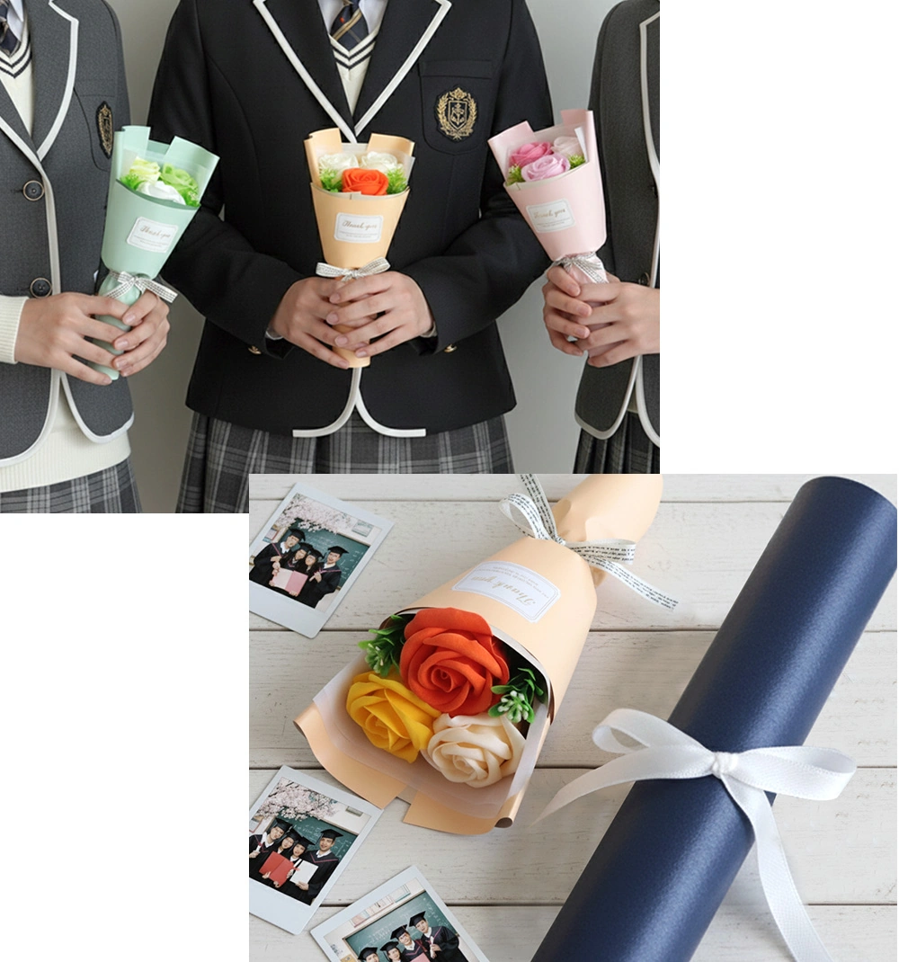 ソープフラワー フェアリーブーケ　卒業式の記念・卒業祝いに