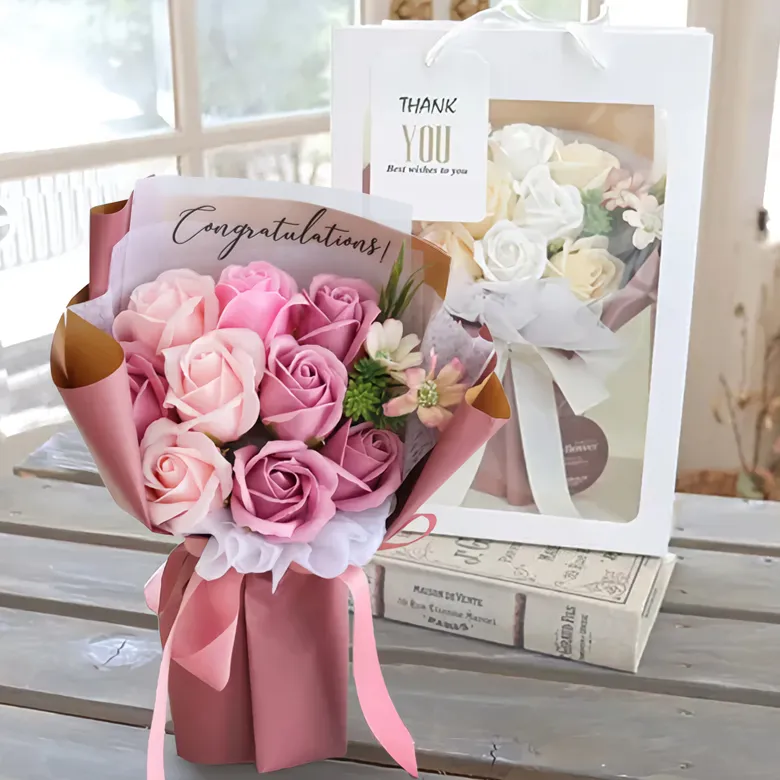 ソープフラワー キュートシャボンブーケ｜ベルビーWebshop本店