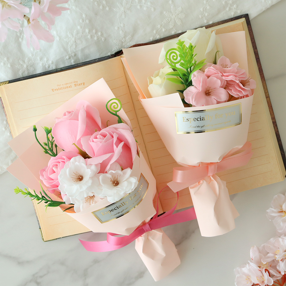 ソープフラワー ローズミニブーケ