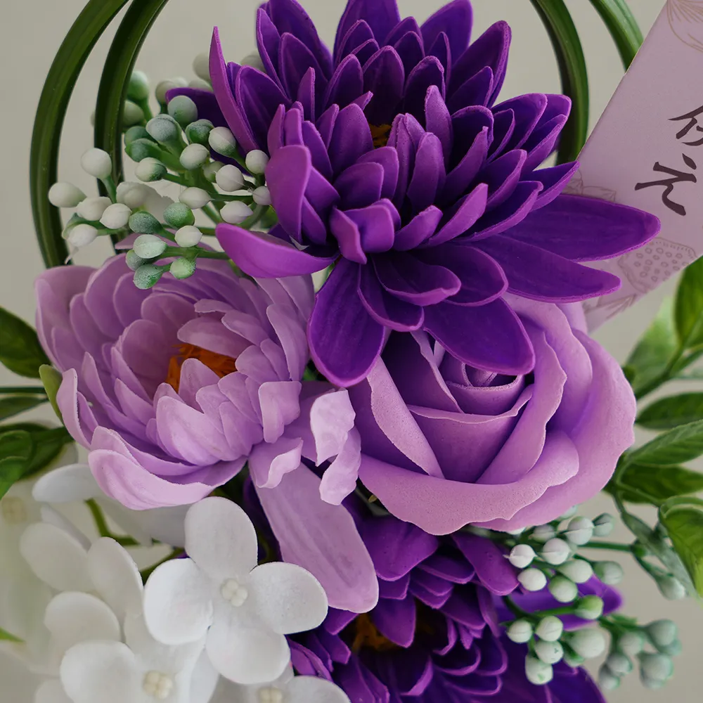 ソープフラワー 仏花 お供え花 ほのか・あやめ