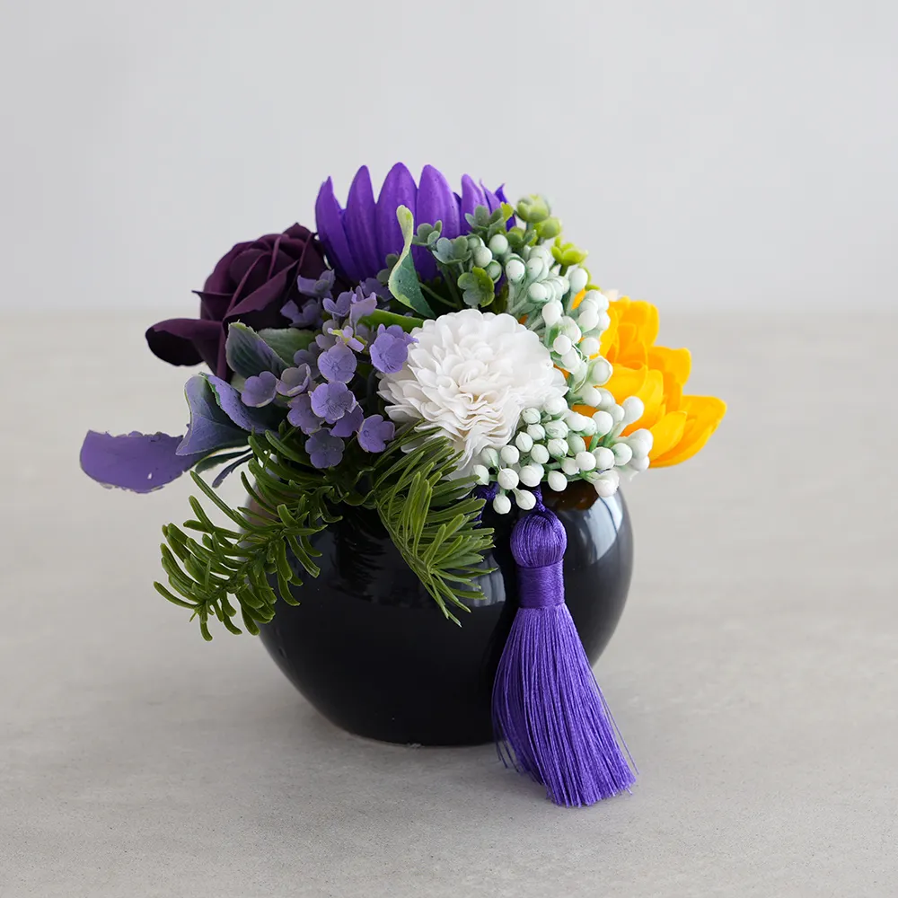 ソープフラワー 仏花 お供え花 ほのか・あやめ