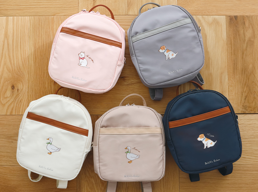 シンプル×かわいいが詰まったラフィネベビーリュックCLENM