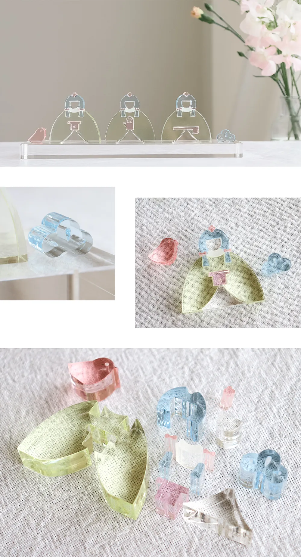 アクリルひな人形の魅力