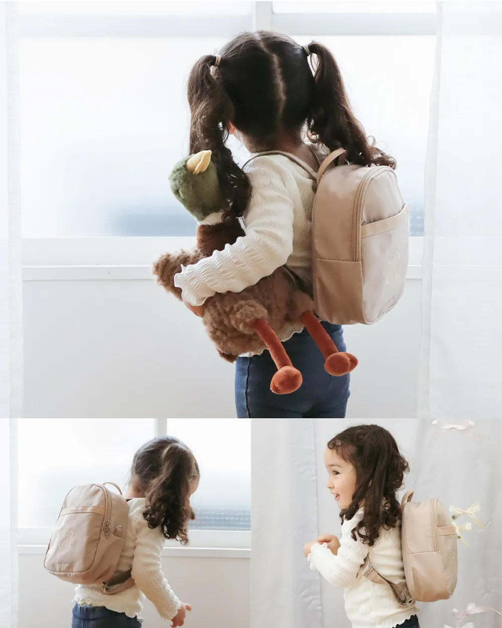 Raffine Baby Backpack -Milk Tea-