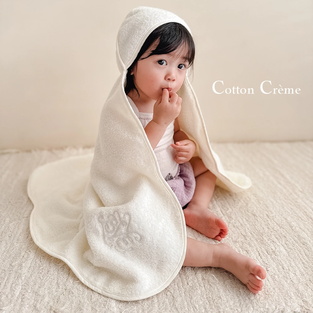 ベルビーアンファン】Nuage オーガニックコットンMokuMoku フード付き