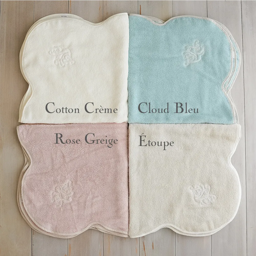 【ベルビーアンファン】Nuage オーガニックコットン MokuMoku フード付きタオル４点セット