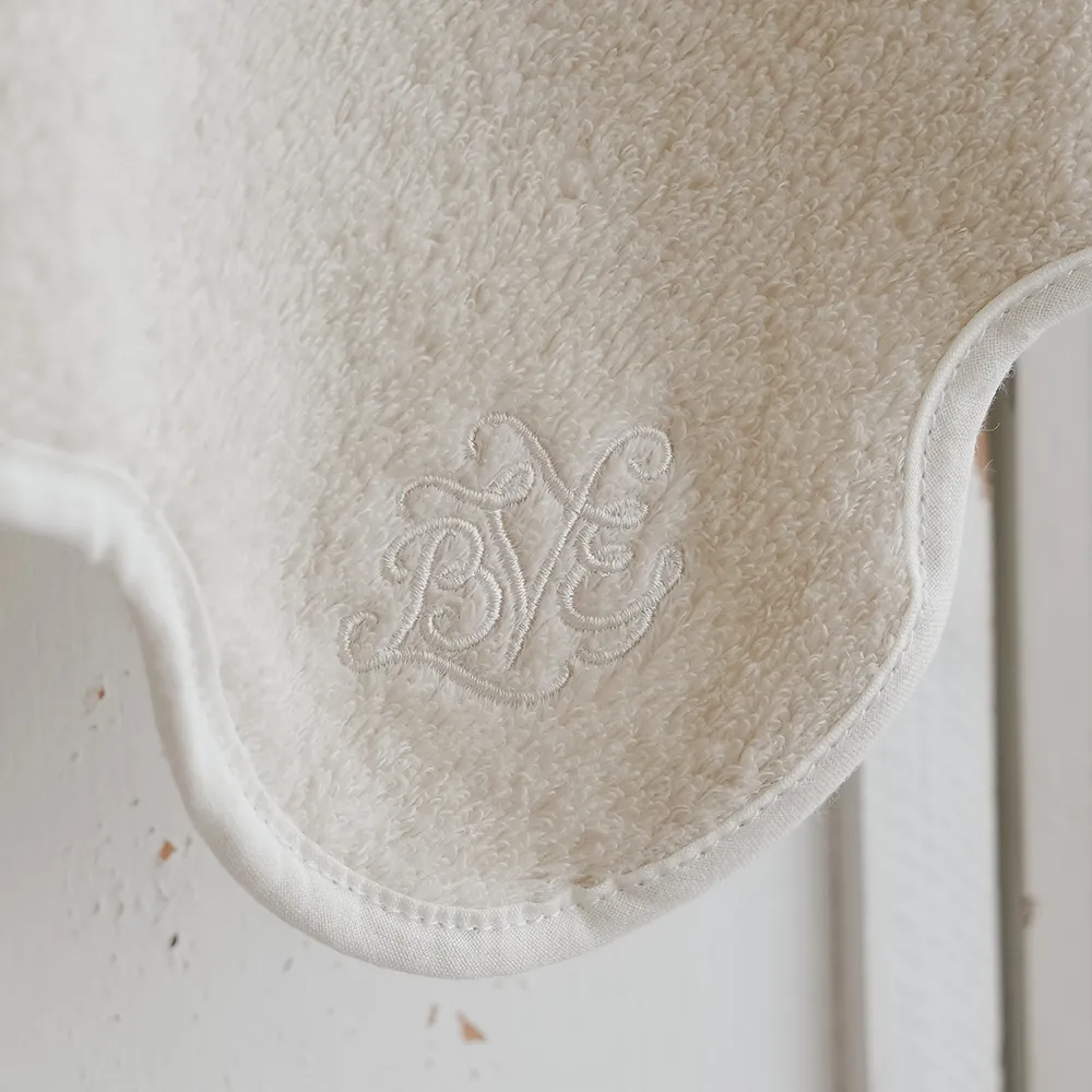 【ベルビーアンファン】Nuage オーガニックコットン MokuMoku フード付きタオル３点セット