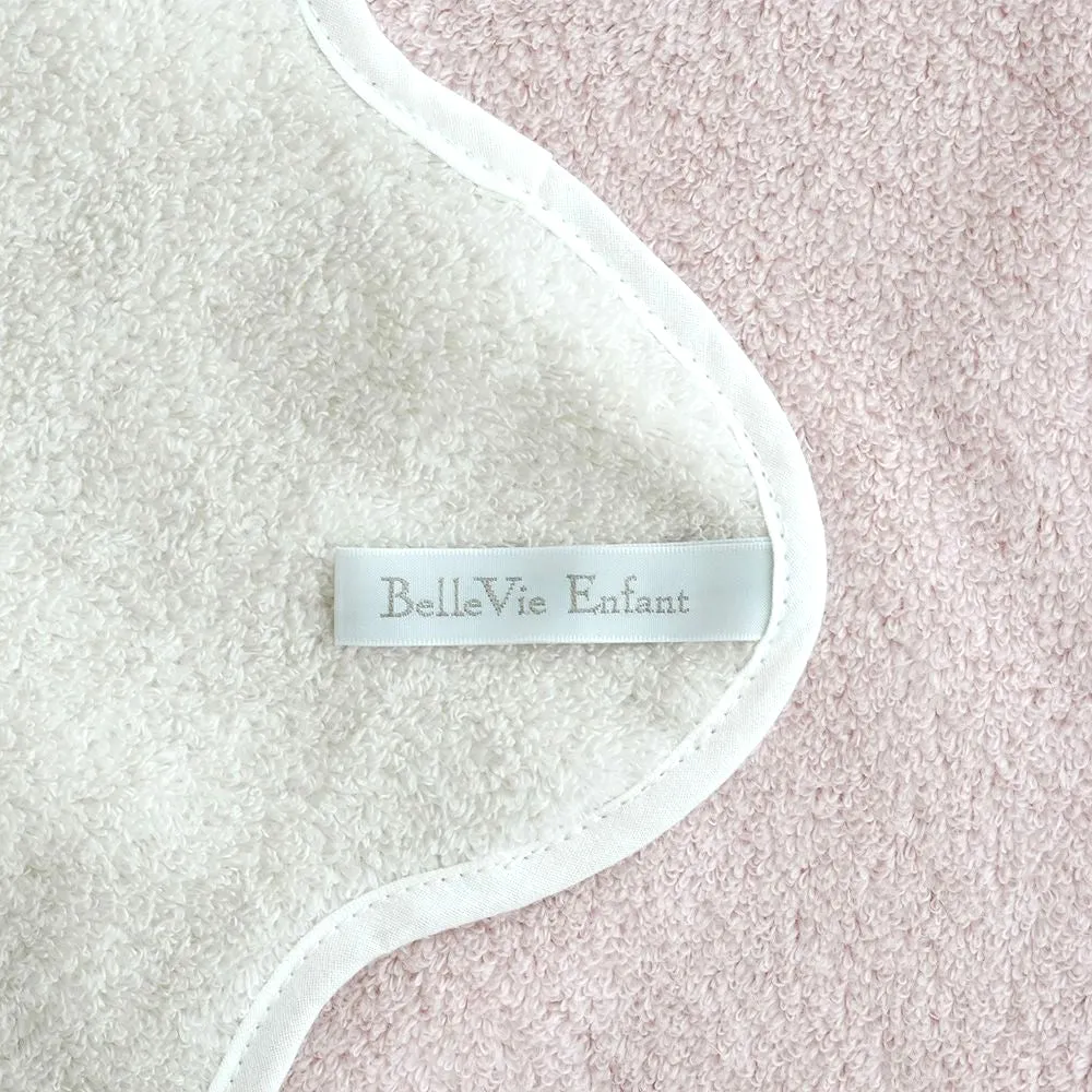 【ベルビーアンファン】Nuage オーガニックコットン MokuMoku フード付きタオル４点セット