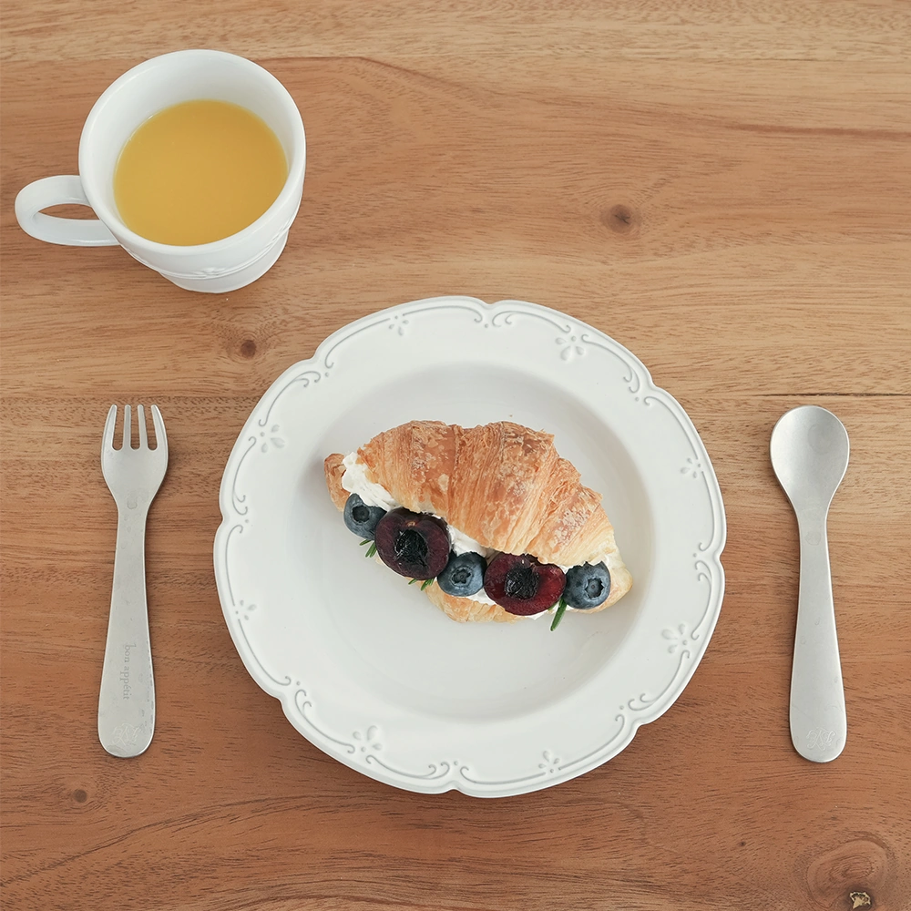 【ベルビーアンファン】La Petite Table カトラリー 2本・3本セット