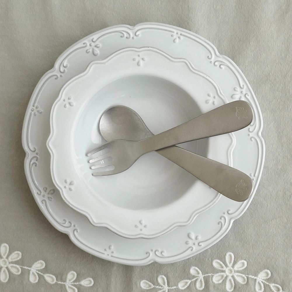 【ベルビーアンファン】La Petite Table カトラリー 2本・3本セット