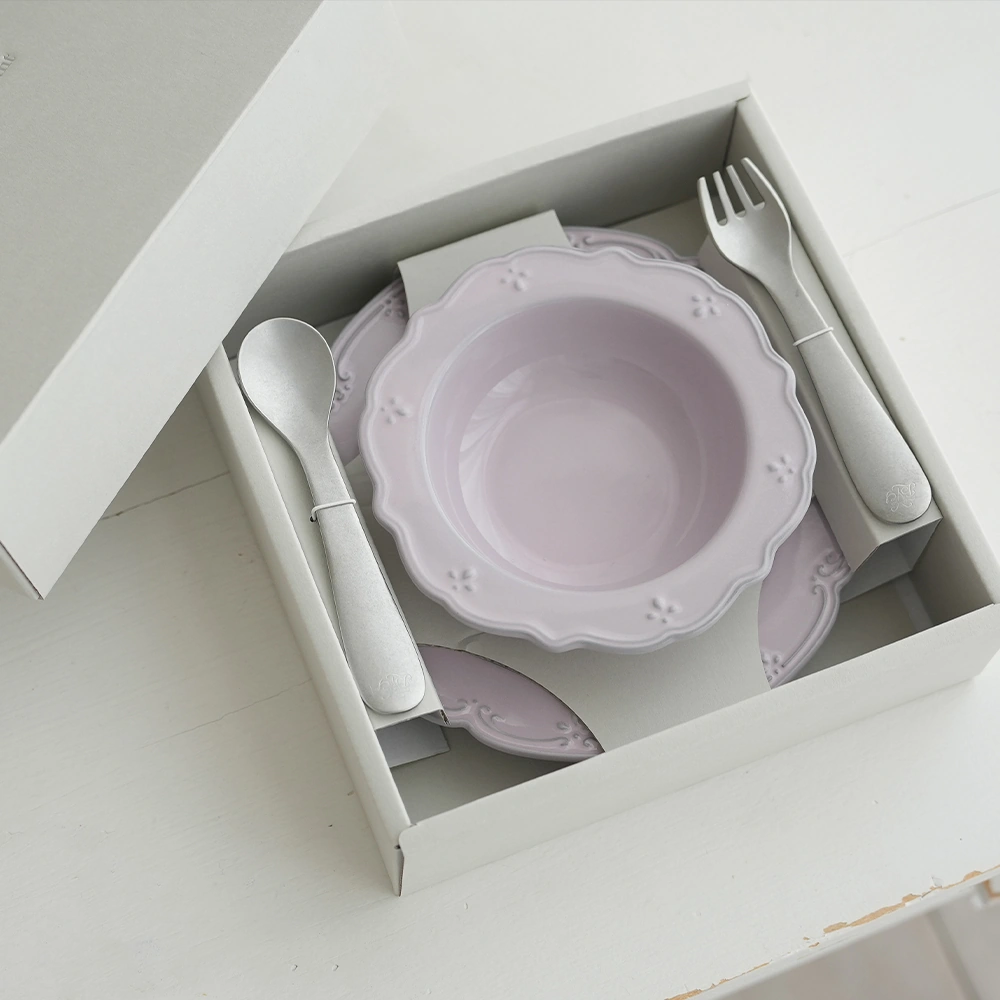 【ベルビーアンファン】La Petite Table ベビー食器6点セット