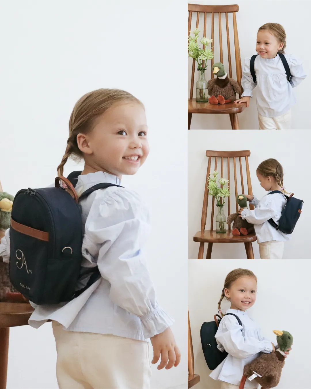 Raffine Baby Backpack -Navy-