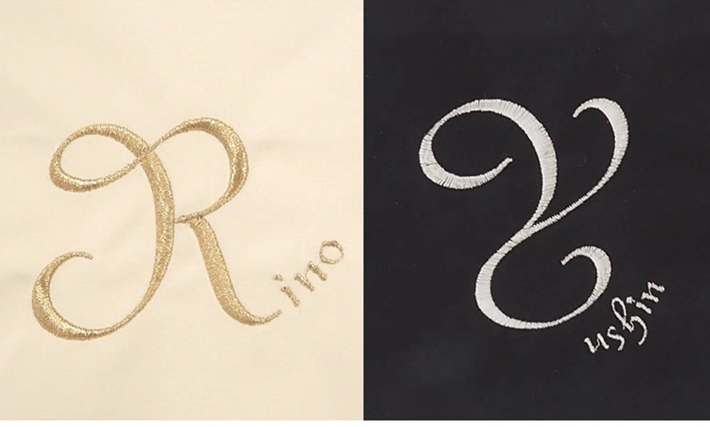 デザインのようなオシャレな名入れ